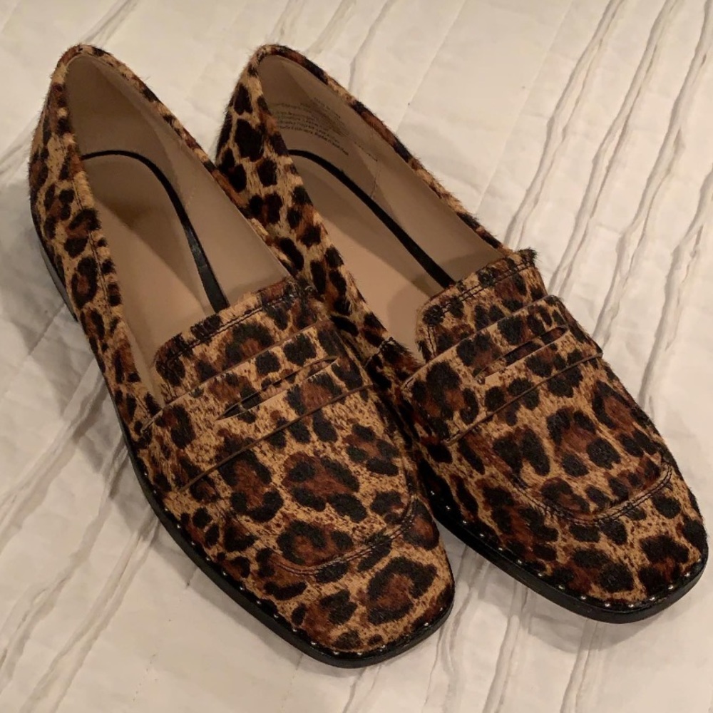 Nordstrom cheetah loafers